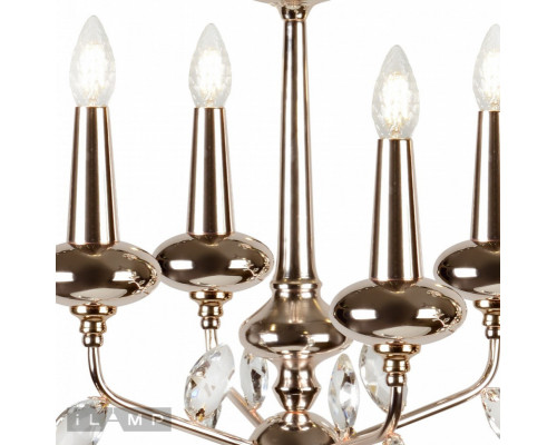 Купить Подвесная люстра iLamp 1020-4GD| VIVID-LIGHT.RU