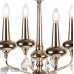 Купить Подвесная люстра iLamp 1020-4GD| VIVID-LIGHT.RU