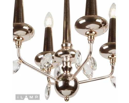 Купить Подвесная люстра iLamp 1020-4GD| VIVID-LIGHT.RU