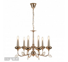 Подвесная люстра iLamp 1020-6GD