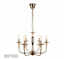Подвесная люстра iLamp 1030-6GD