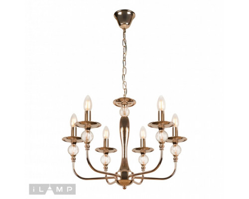 Оформить заказ Подвесная люстра iLamp 1030-6GD| VIVID-LIGHT.RU