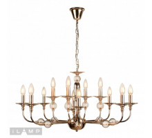 Подвесная люстра iLamp 1030-8+4GD