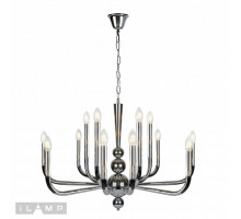 Подвесная люстра iLamp 88088-8+4 CR