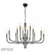 Заказать Подвесная люстра iLamp 88088-8+4 CR| VIVID-LIGHT.RU