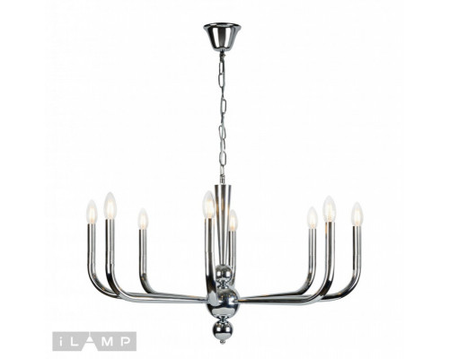 Купить Подвесная люстра iLamp 88088-8 CR| VIVID-LIGHT.RU