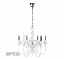 Подвесная люстра iLamp 88003-6 WH