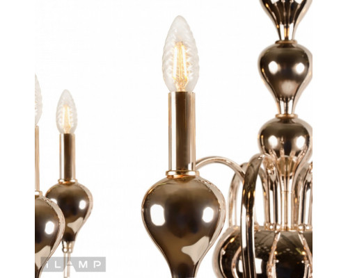 Оформить заказ Подвесная люстра iLamp 88003-8 GD| VIVID-LIGHT.RU
