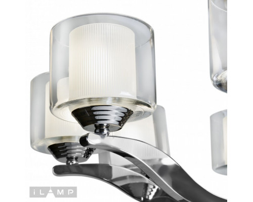 Заказать Подвесная люстра iLamp 88265/8 CR| VIVID-LIGHT.RU