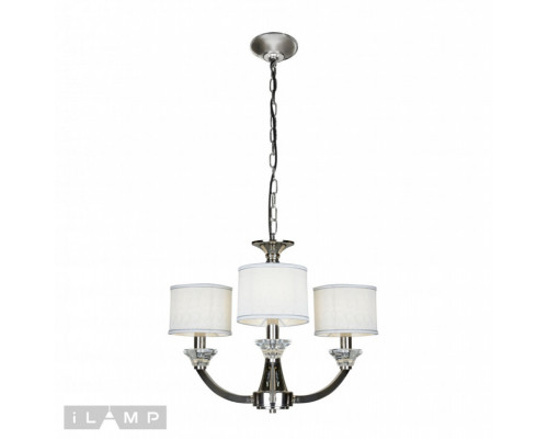 Заказать Подвесная люстра iLamp 85175/3 CR| VIVID-LIGHT.RU