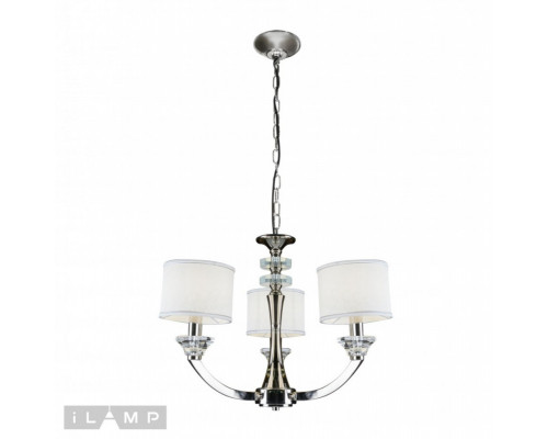 Заказать Подвесная люстра iLamp 85175/3 CR| VIVID-LIGHT.RU