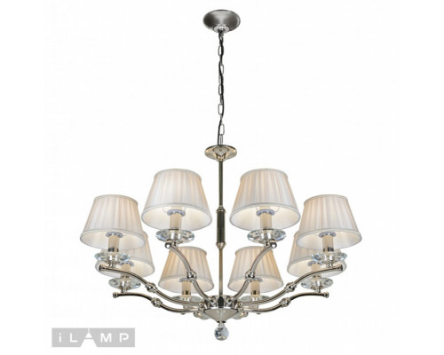 Заказать Подвесная люстра iLamp 85125/8 CR| VIVID-LIGHT.RU