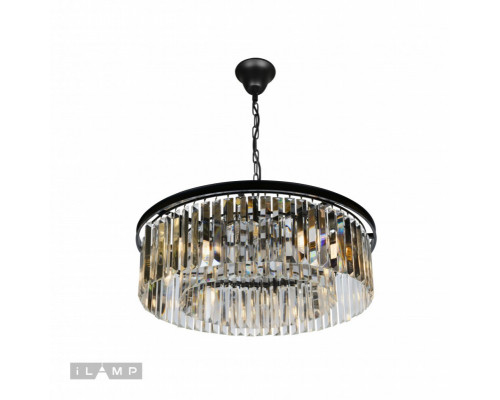 Заказать Подвесная люстра iLamp 6102-800 BK| VIVID-LIGHT.RU