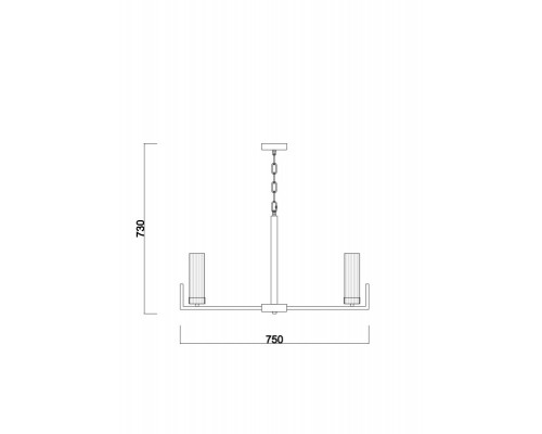 Купить Подвесная люстра Freya FR5214PL-08BS| VIVID-LIGHT.RU