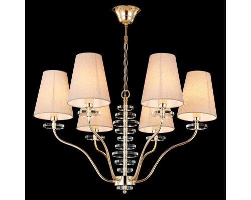 Сделать заказ Подвесная люстра Crystal Lux ARMANDO SP6 GOLD| VIVID-LIGHT.RU