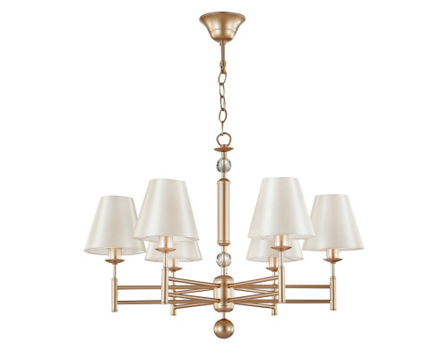 Сделать заказ Подвесная люстра Crystal Lux FLAVIO SP6 GOLD| VIVID-LIGHT.RU