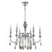 Купить Подвесная люстра Crystal Lux MERCEDES SP6 CHROME/SMOKE| VIVID-LIGHT.RU