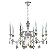 Подвесная люстра Crystal Lux MERCEDES SP8 CHROME/SMOKE