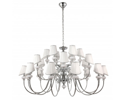Сделать заказ Подвесная люстра Crystal Lux ALMA WHITE SP-PL12+6+6| VIVID-LIGHT.RU
