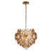 Сделать заказ Подвесная люстра Crystal Lux DESEO SP6 D460 GOLD| VIVID-LIGHT.RU