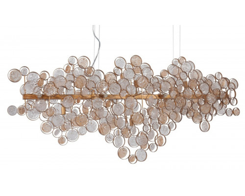 Заказать Подвесная люстра Crystal Lux DESEO SP15 L1400 GOLD| VIVID-LIGHT.RU