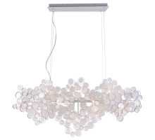 Подвесная люстра Crystal Lux DESEO SP15 L1400 SILVER