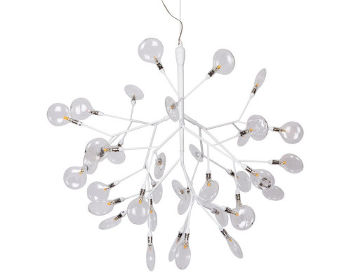 Купить Подвесная люстра Crystal Lux EVITA SP36 WHITE/TRANSPARENT| VIVID-LIGHT.RU