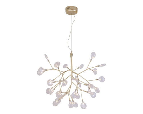 Сделать заказ Подвесная люстра Crystal Lux EVITA SP36 GOLD/TRANSPARENT| VIVID-LIGHT.RU