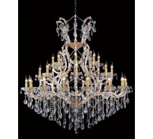 Подвесная люстра Crystal Lux HOLLYWOOD SP16+8+8 GOLD