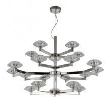 Подвесная люстра Crystal Lux REBECA SP5+10+5 NICKEL