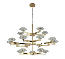 Подвесная люстра Crystal Lux REBECA SP5+10+5 GOLD