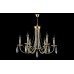 Оформить заказ Подвесная люстра Crystal Lux VICTORIA SP6 GOLD/AMBER| VIVID-LIGHT.RU