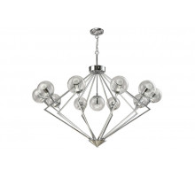 Подвесная люстра Crystal Lux FABRICIO SP11 CHROME/TRANSPARENTE