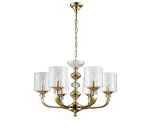 Подвесная люстра Crystal Lux GRACIA SP6 GOLD