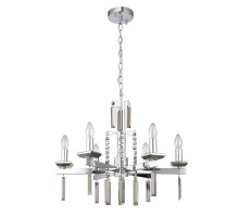 Подвесная люстра Crystal Lux MARRON SP6 CHROME