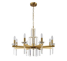 Подвесная люстра Crystal Lux MARRON SP8 BRASS