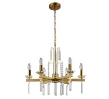 Подвесная люстра Crystal Lux MARRON SP6 BRASS