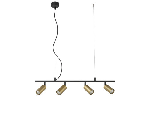 Купить Подвесная люстра Crystal Lux CLT 015C4 L800 BL-GO| VIVID-LIGHT.RU