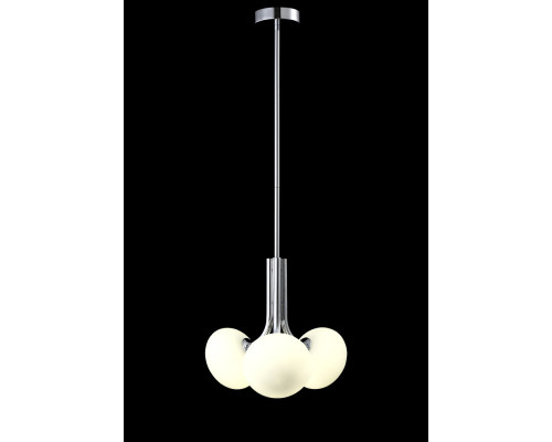 Купить Подвесная люстра Crystal Lux ALICIA SP3 CHROME/WHITE| VIVID-LIGHT.RU