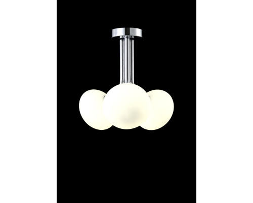 Купить Подвесная люстра Crystal Lux ALICIA SP3 CHROME/WHITE| VIVID-LIGHT.RU