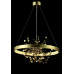 Сделать заказ Подвесная люстра Crystal Lux GARDEN SPLED+3 D600 GOLD| VIVID-LIGHT.RU