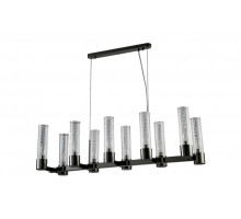 Подвесная люстра Crystal Lux OTONO SP10 L980 BLACK CHROMIUM/TRANSPARENTE