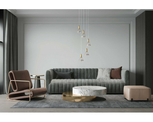 Сделать заказ Подвесная люстра DeMarkt 722012405| VIVID-LIGHT.RU