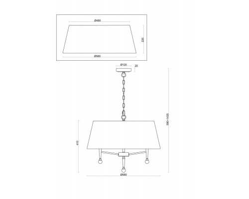 Оформить заказ Подвесная люстра Freya FR2190PL-05N1| VIVID-LIGHT.RU