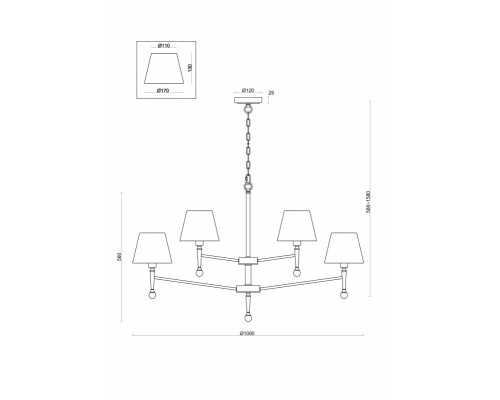 Сделать заказ Подвесная люстра Freya FR2190PL-12N| VIVID-LIGHT.RU