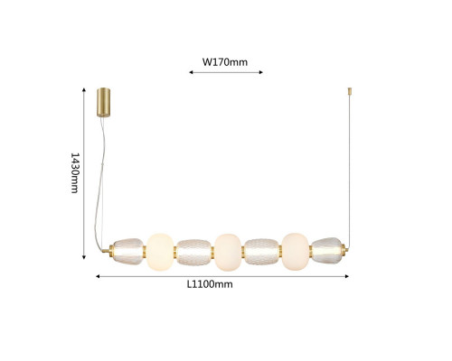 Заказать Подвесная люстра Favourite 4057-3P| VIVID-LIGHT.RU
