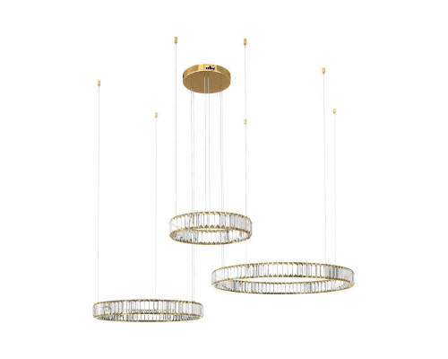 Купить Подвесная люстра LOFT IT 10135/3 Gold| VIVID-LIGHT.RU