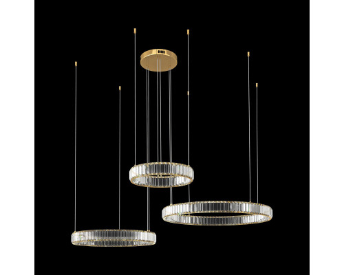 Купить Подвесная люстра LOFT IT 10135/3 Gold| VIVID-LIGHT.RU