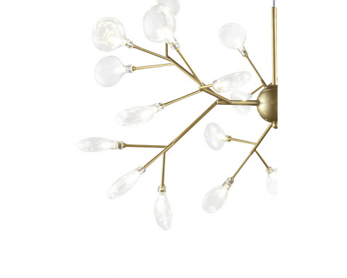 Купить Подвесная люстра Natali Kovaltseva GRACE 75125/27С GOLD SATIN| VIVID-LIGHT.RU