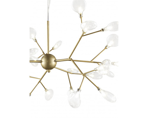 Купить Подвесная люстра Natali Kovaltseva GRACE 75125/27С GOLD SATIN| VIVID-LIGHT.RU